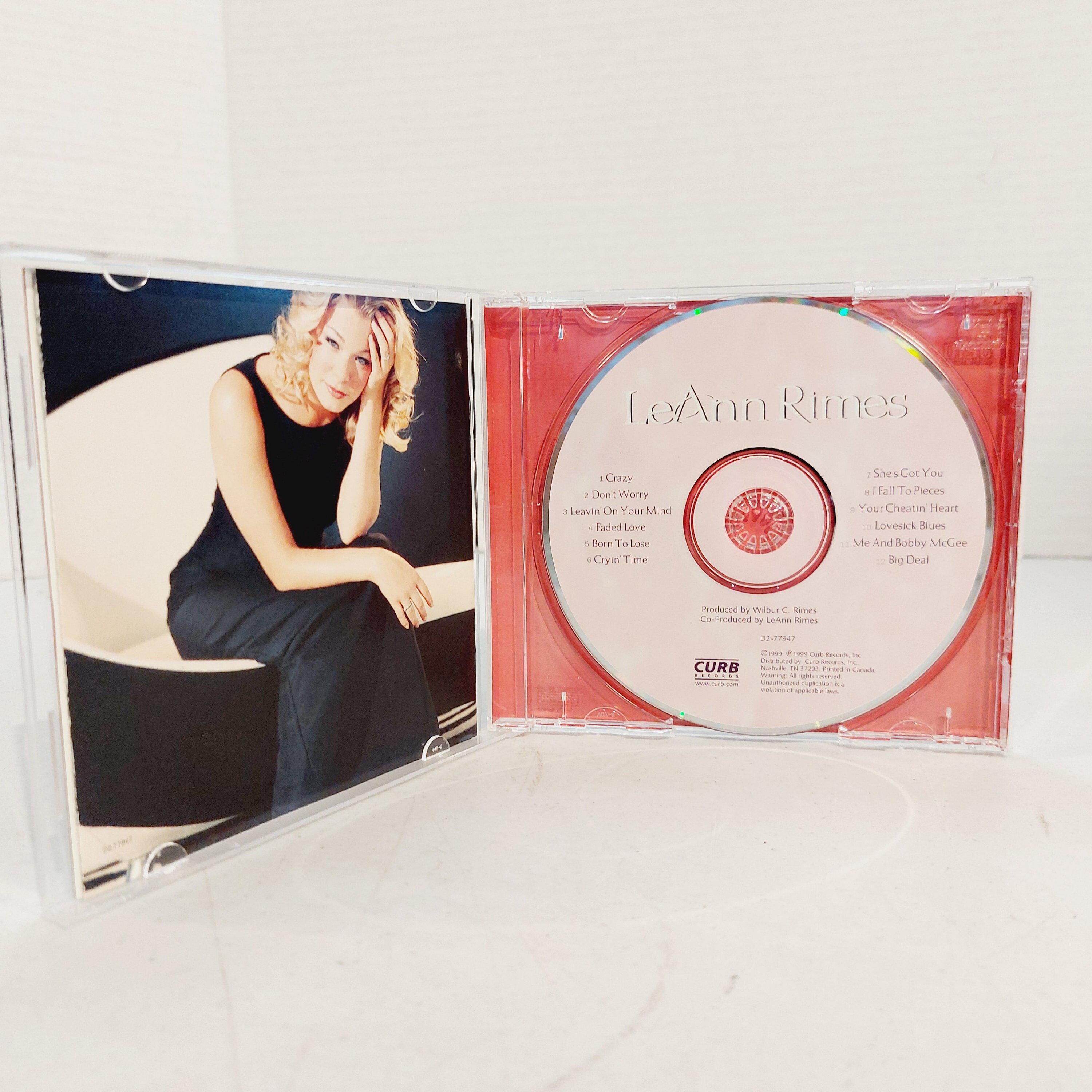 Leann Rimes Self Titled CD 1999 Curb Records - Etsy