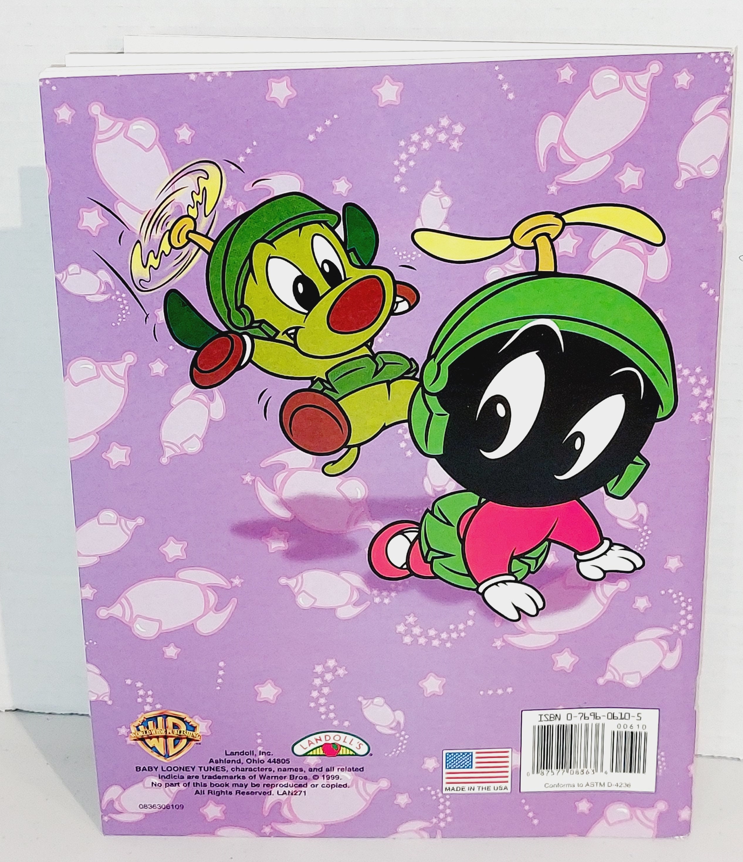 Baby Marvin The Martian Coloring Pages
