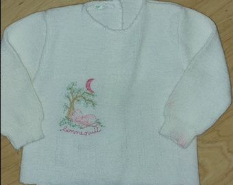 Vintage Baby Sweater size 3-6 months