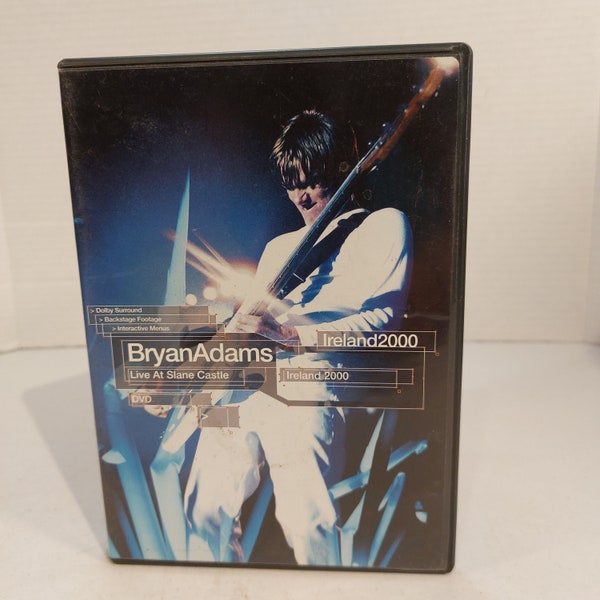 Bryan Adams Live At Slane Castle (DVD, 2000)