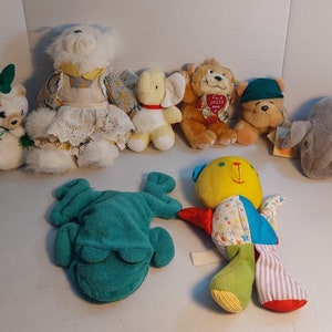 Vtg Plush Lot