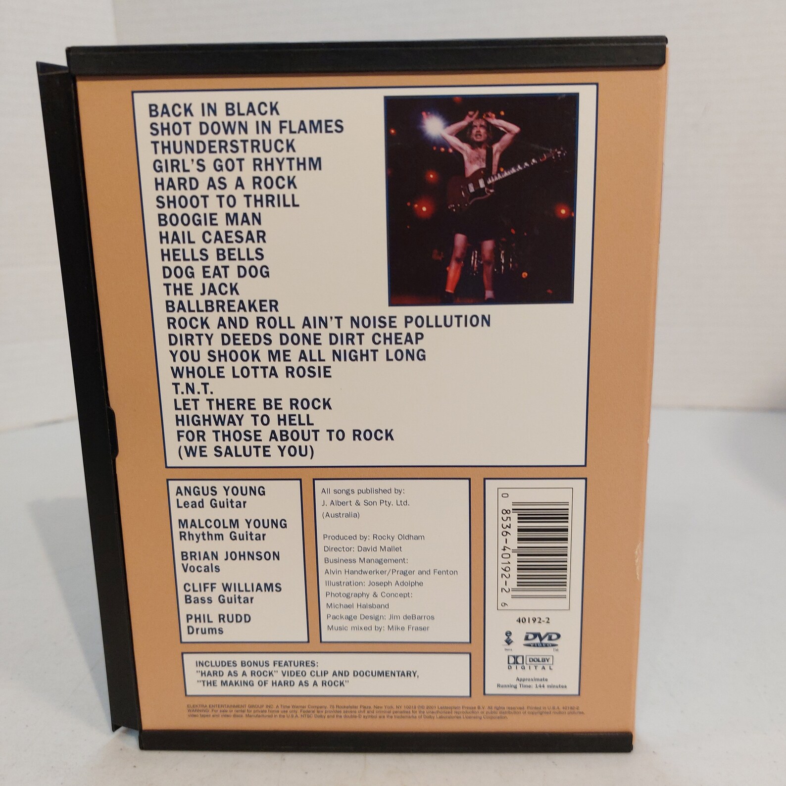 AC/DC: No Bull - Live Plaza De Toros Madrid 1996 DVD (elektra 2001) - Etsy