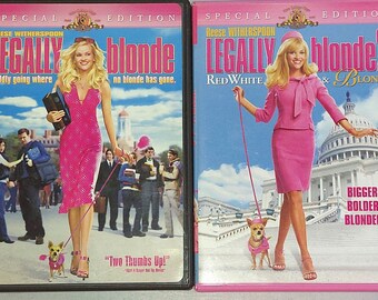 Legally Blonde 1 & 2 on DVD