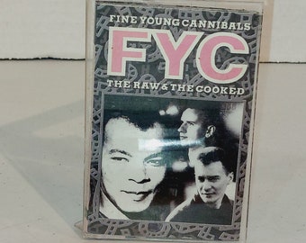 Fine Young Cannibals The Raw And The Cooked, Cassette Tape 1988 tested and works