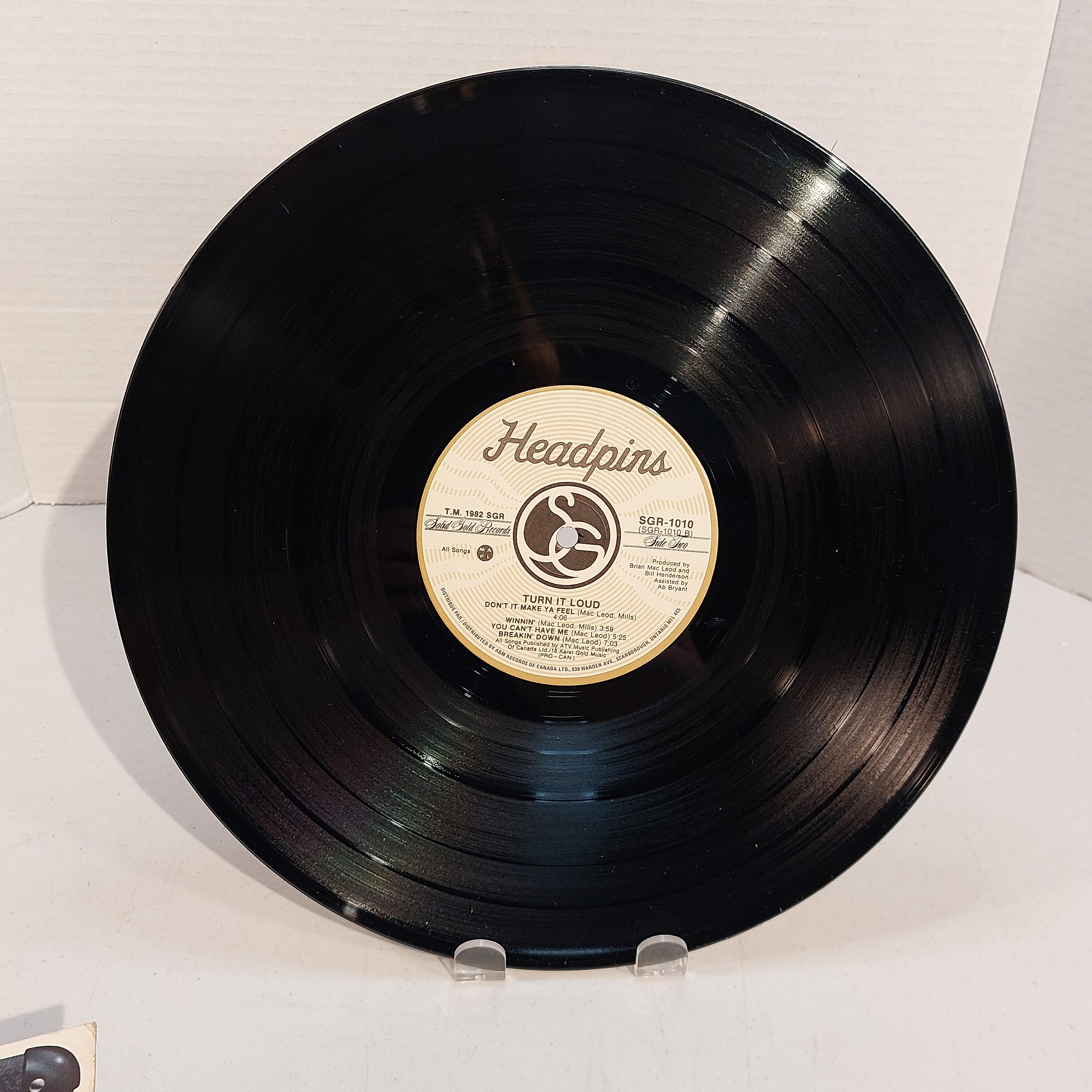 The Headpins -turn It Loud Vinyl LP Darby Mills, 1982 - Etsy