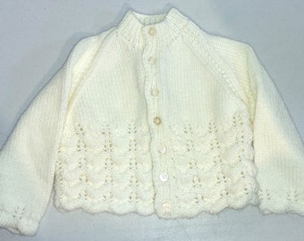 Vintage Handmade Baby Sweater size 6-9 months