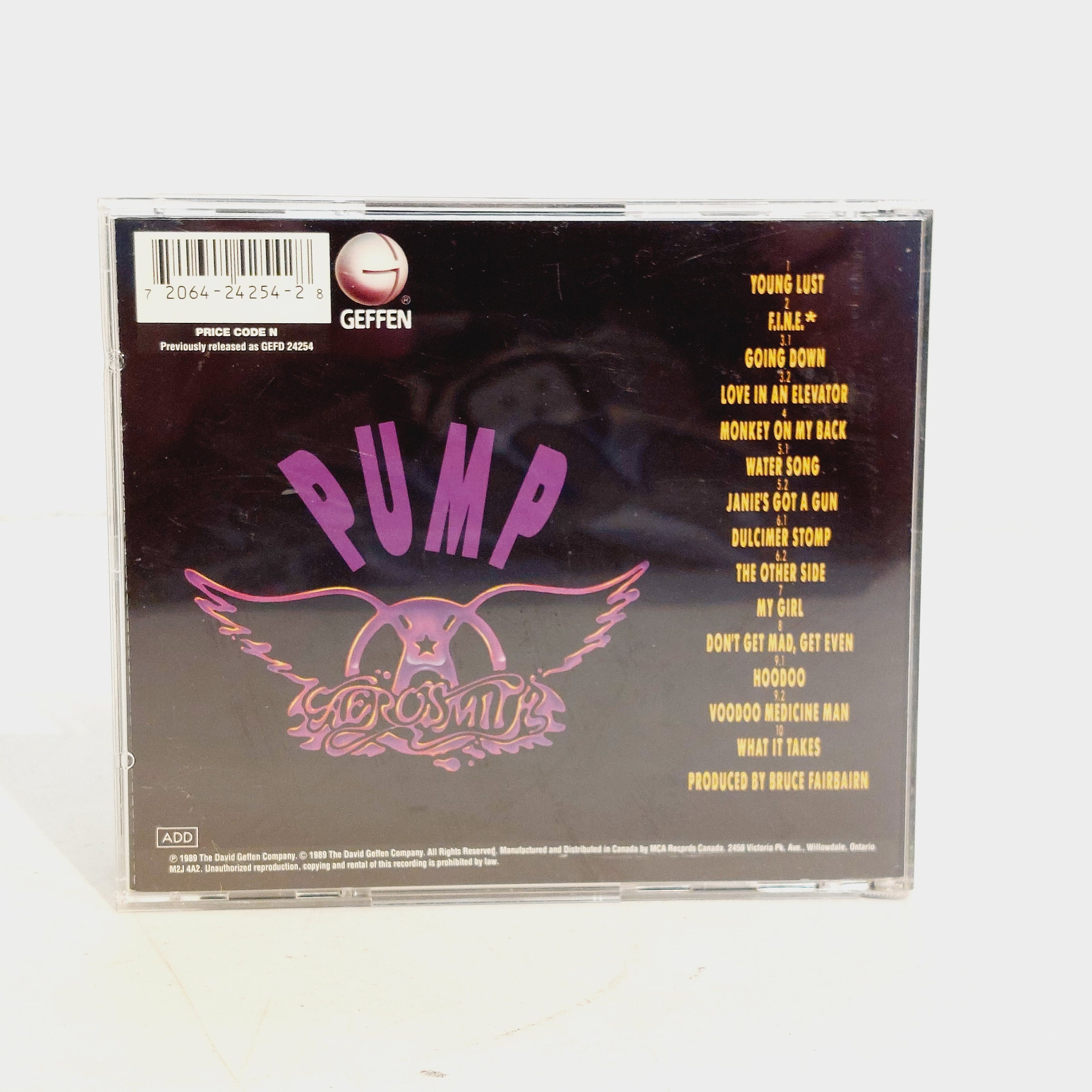 Pump by Aerosmith (CD, 1989) - Etsy