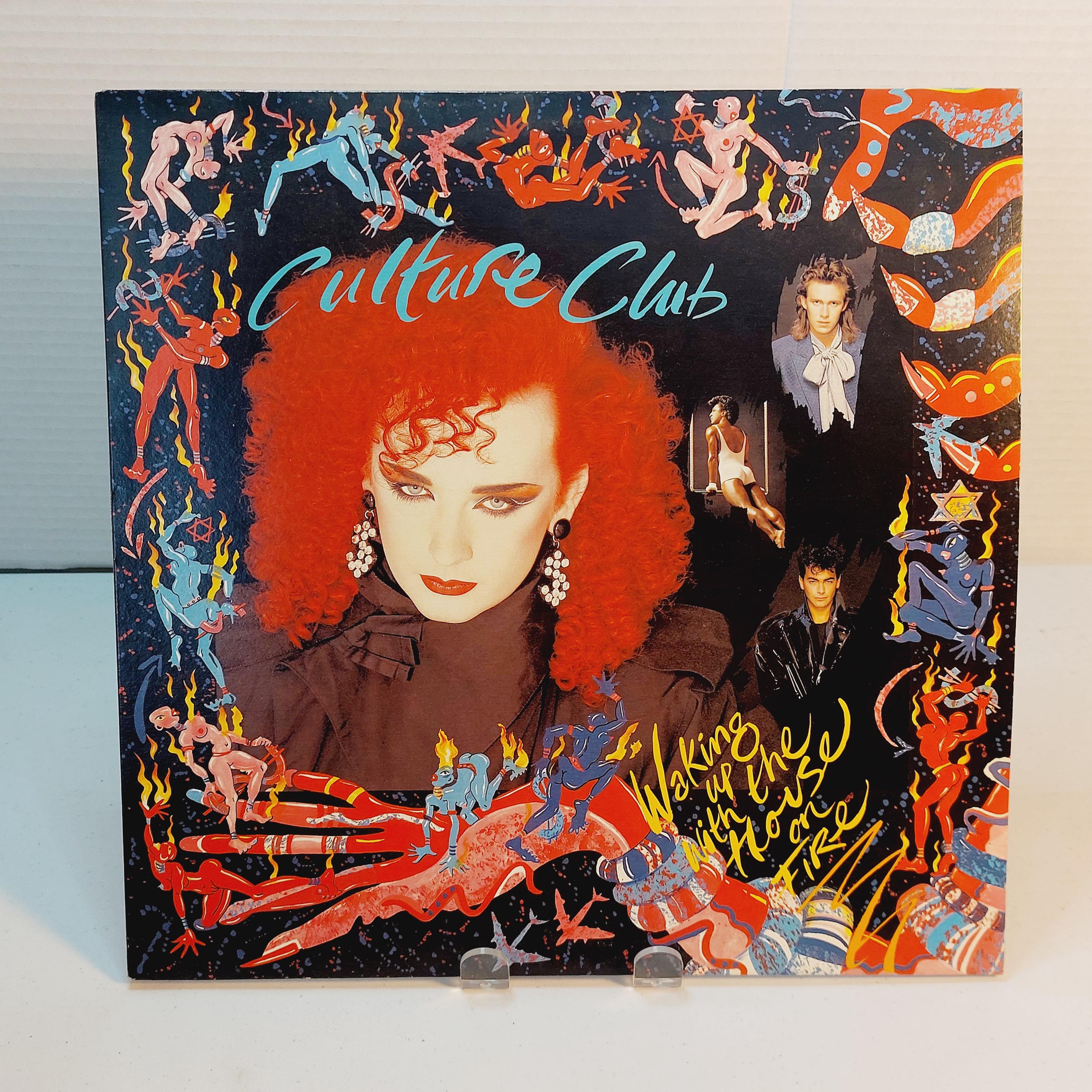 Culture Club ~ Waking up With the House on Fire (vinyl LP, 1984