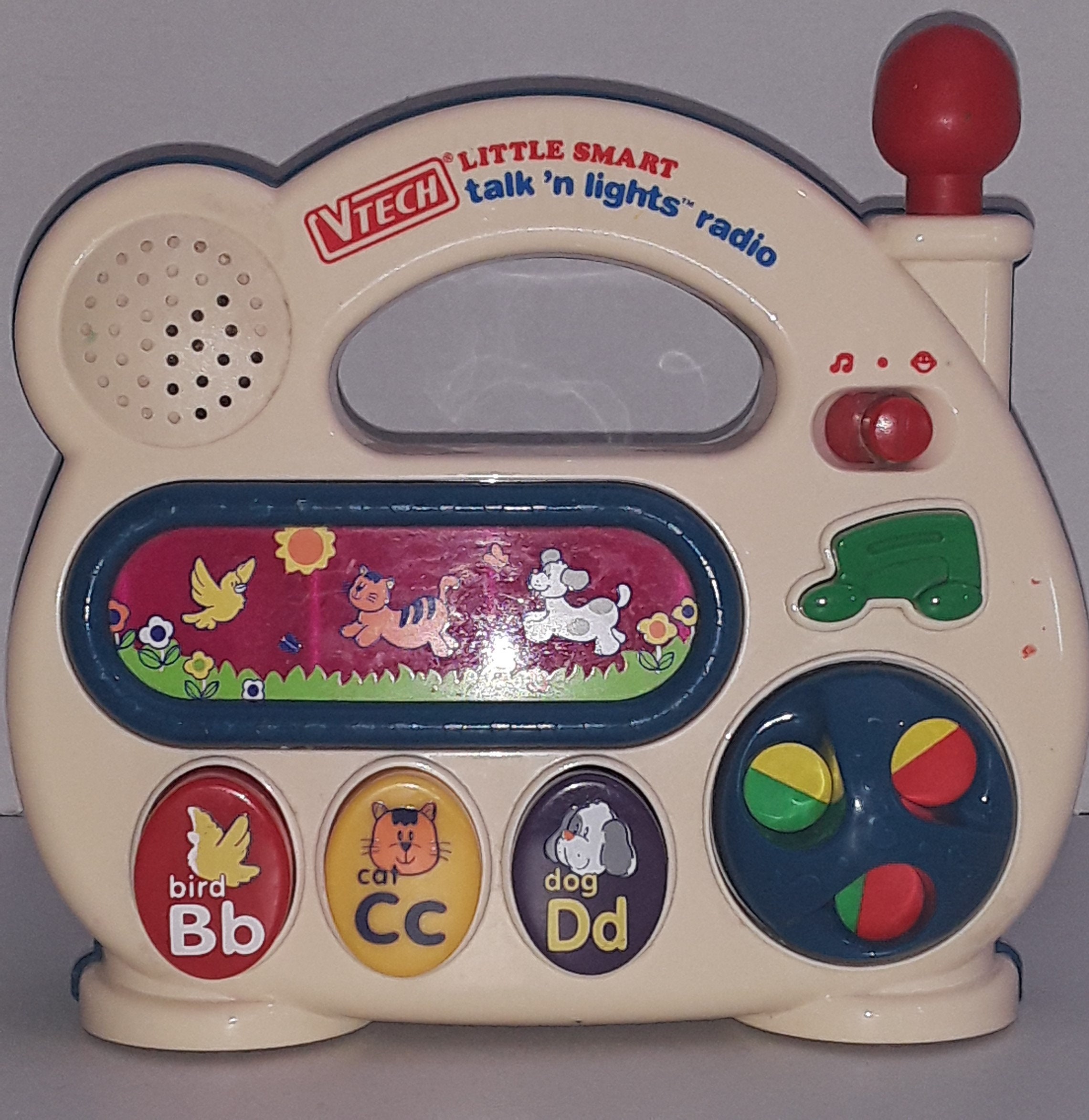 VTech Little Smart Talk N’ Lights Radio Musical Sounds Learning Toy