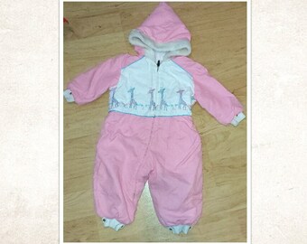 Vtg Toddler Snowsuit size 24 months