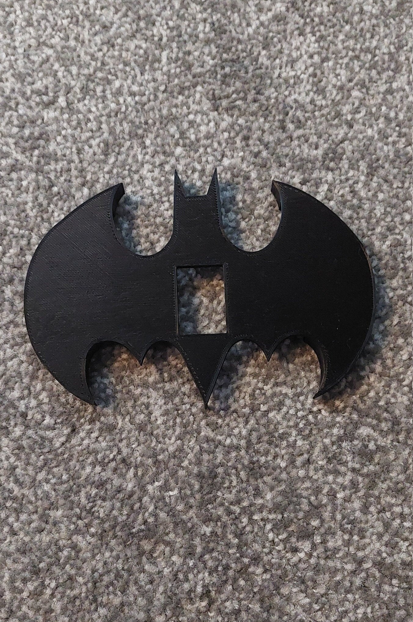 Batman Light Switch Cover Black Kids Bedroom Man Cave Gift | Etsy