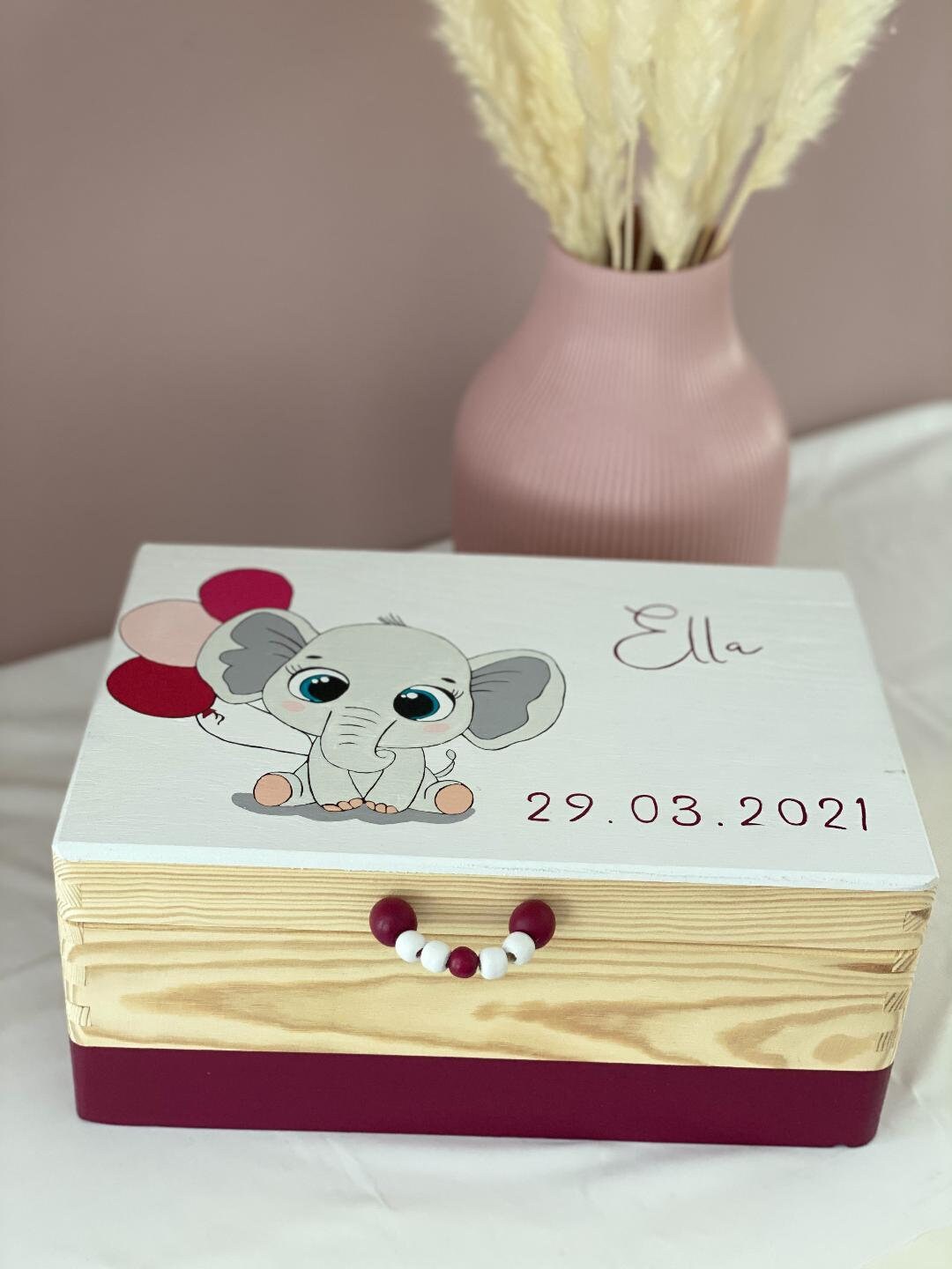 Personalisierte Erinnerungskiste Baby Erinnerungsbox | Etsy
