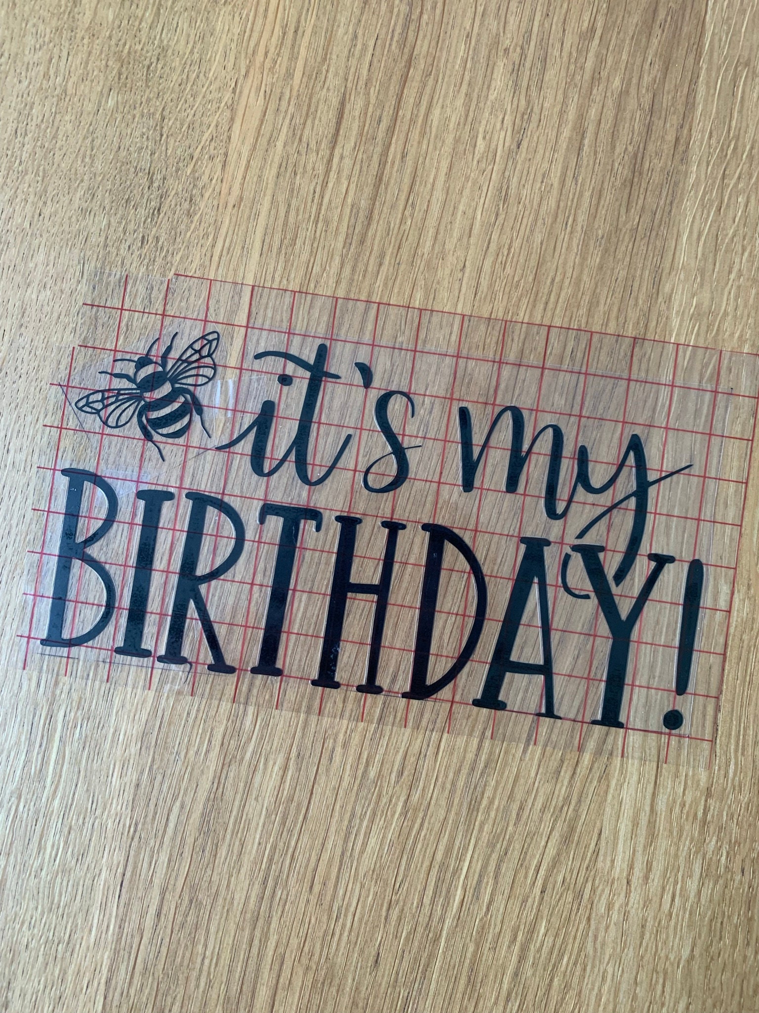 stickers labels lettering its my birthday etsy