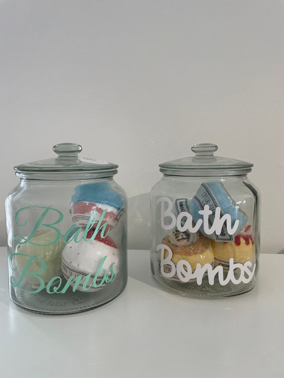 Bath Bomb Jars