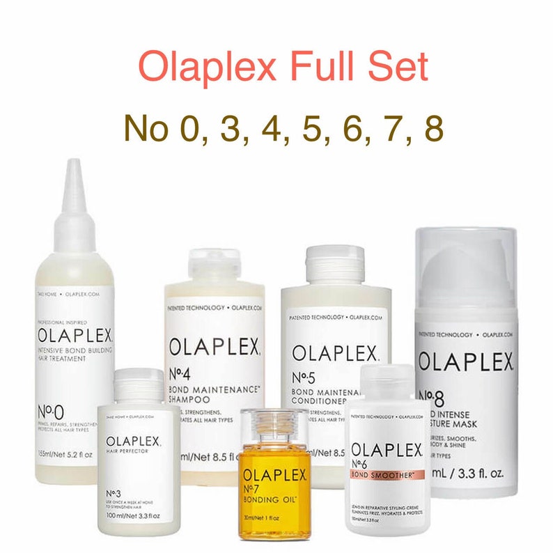 Olaplex Full Set 7 pieces set 1pc of each 0 3 4 5 6 Etsy