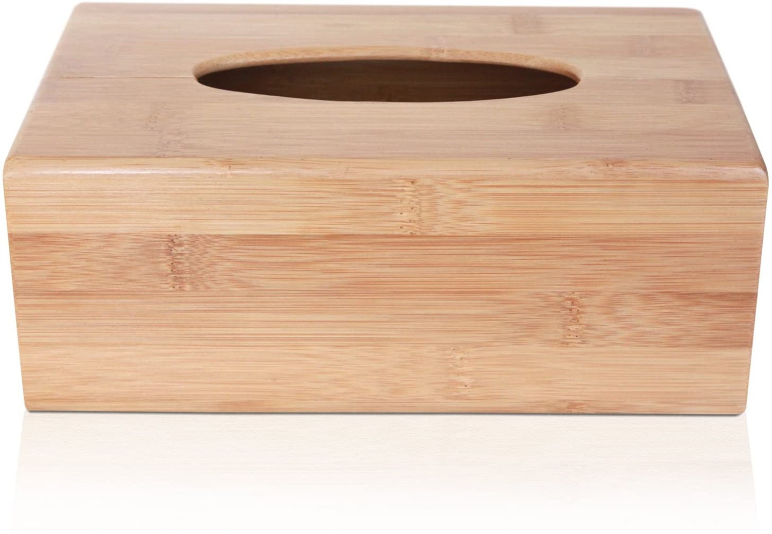 Bamboo Tissue Box Holder rectangle Regular Etsy