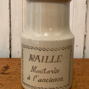 Vintage Maille Moutarde a C&#39; ancienne Pot