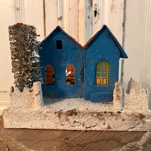 Vintage Putz House, Made in Japan C. 1950&#39;s