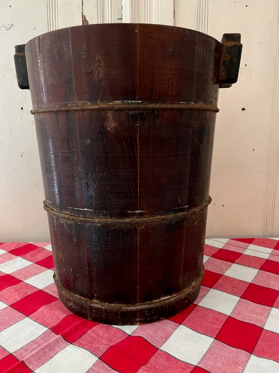 Vintage Ice Cream Maker bucket Only Etsy