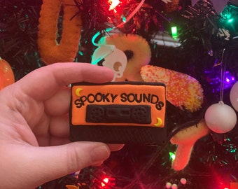 Halloween Spooky Sounds Cassette Tape Magnet