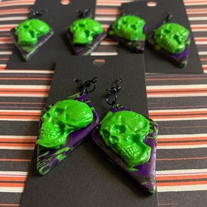 Spooky Skull Earrings