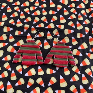 Boucles d&#39;oreilles pull Freddy Krueger
