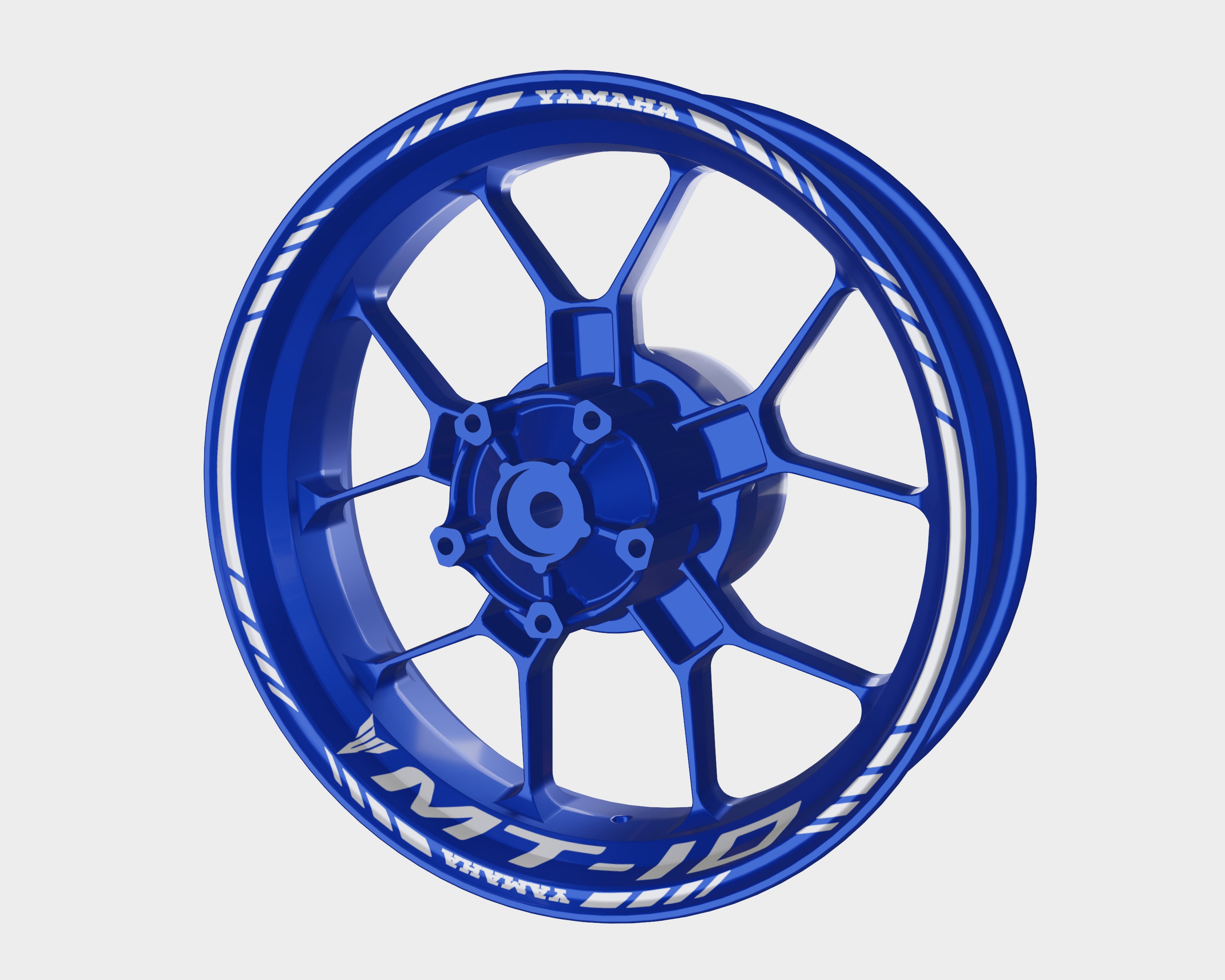 Yamaha MT-10 Wheel Decals Rim Stickers YZF R7 Rim Tape Set
