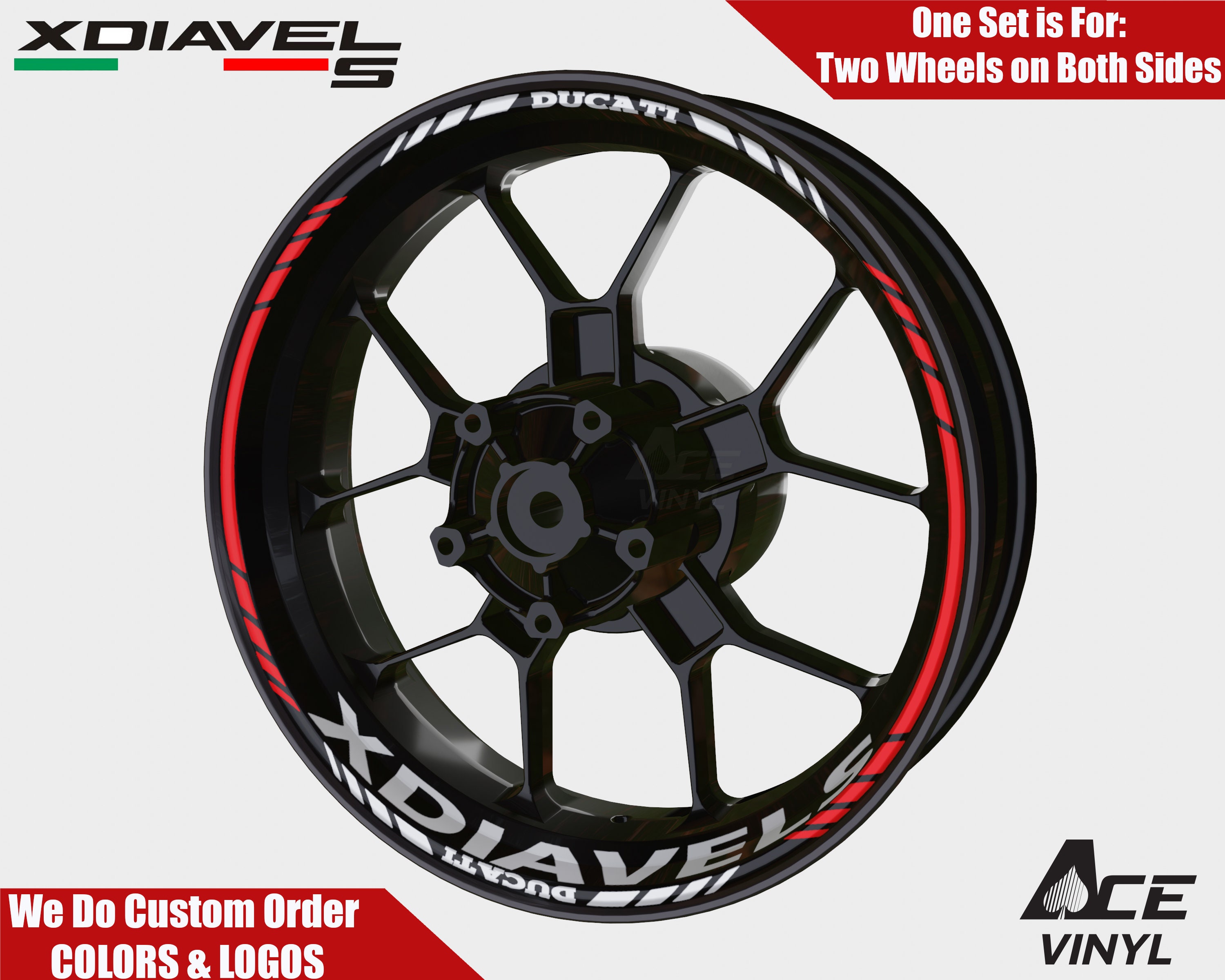 Amazon.com - Motorcycle Stickers for D&UCATI for MULTISTRADA