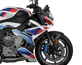 Coppia Di Adesivi Resinati 3D Universali - BMW S1000R