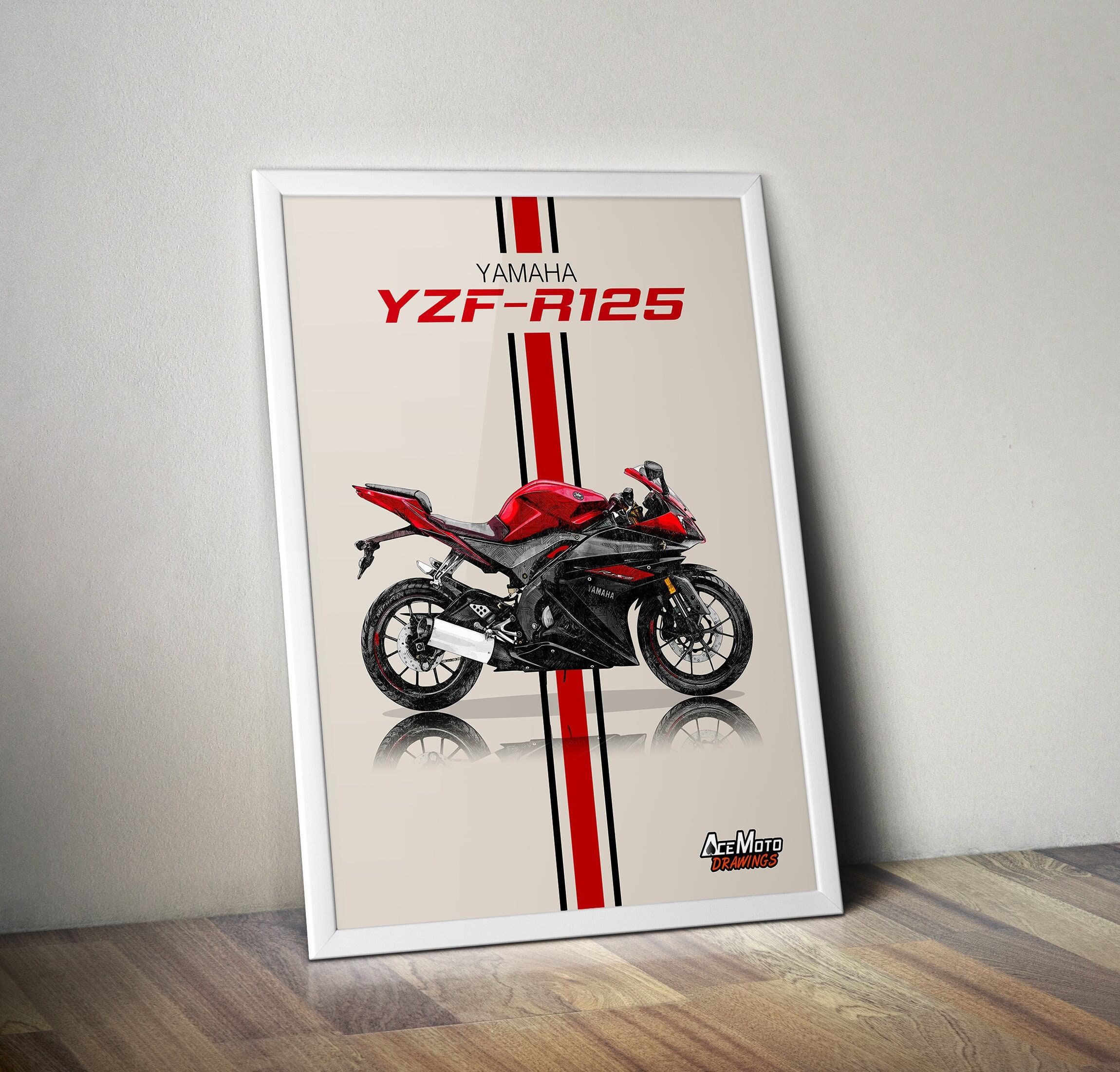 Yamaha YZF-R6 Graphics Kit Riot 2008-2021 - SpinningStickers