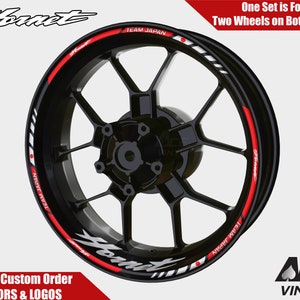 Honda Hornet Wheel Decals Rim Stickers CB 600F Rim Tape Set CB600F Team Japan autoaufkleber