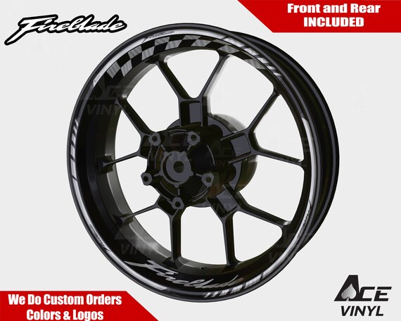 Honda Fireblade Wheel Decals Rim Stickers Cbr 954 1000 RR