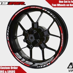 ホンダ CBR 919RR ホイール デカール リム ステッカー CBR900RR リム テープ セット 929RR 954RR 900RR チーム ジャパン 自動車部品