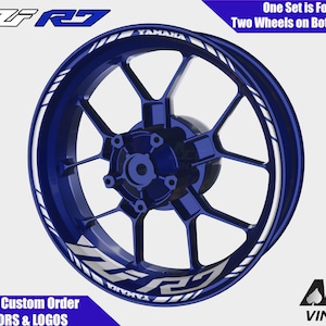 Amazon.com - Rim Wheel Decal Stickers Motorcycle Reflective