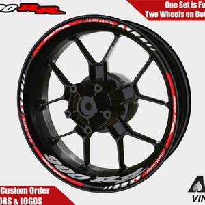 Honda CBR 900RR Wheel Decals Rim Stickers CBR900RR Rim Tape Set 929RR 954RR 919RR Team Japan autoaufkleber
