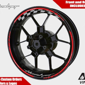 Honda Hornet Wheel Decals Rim Stickers cb600f 919 1000R Rim Tape Set F Reflective Autoaufkleber Pegatinas Adesivi Reflective