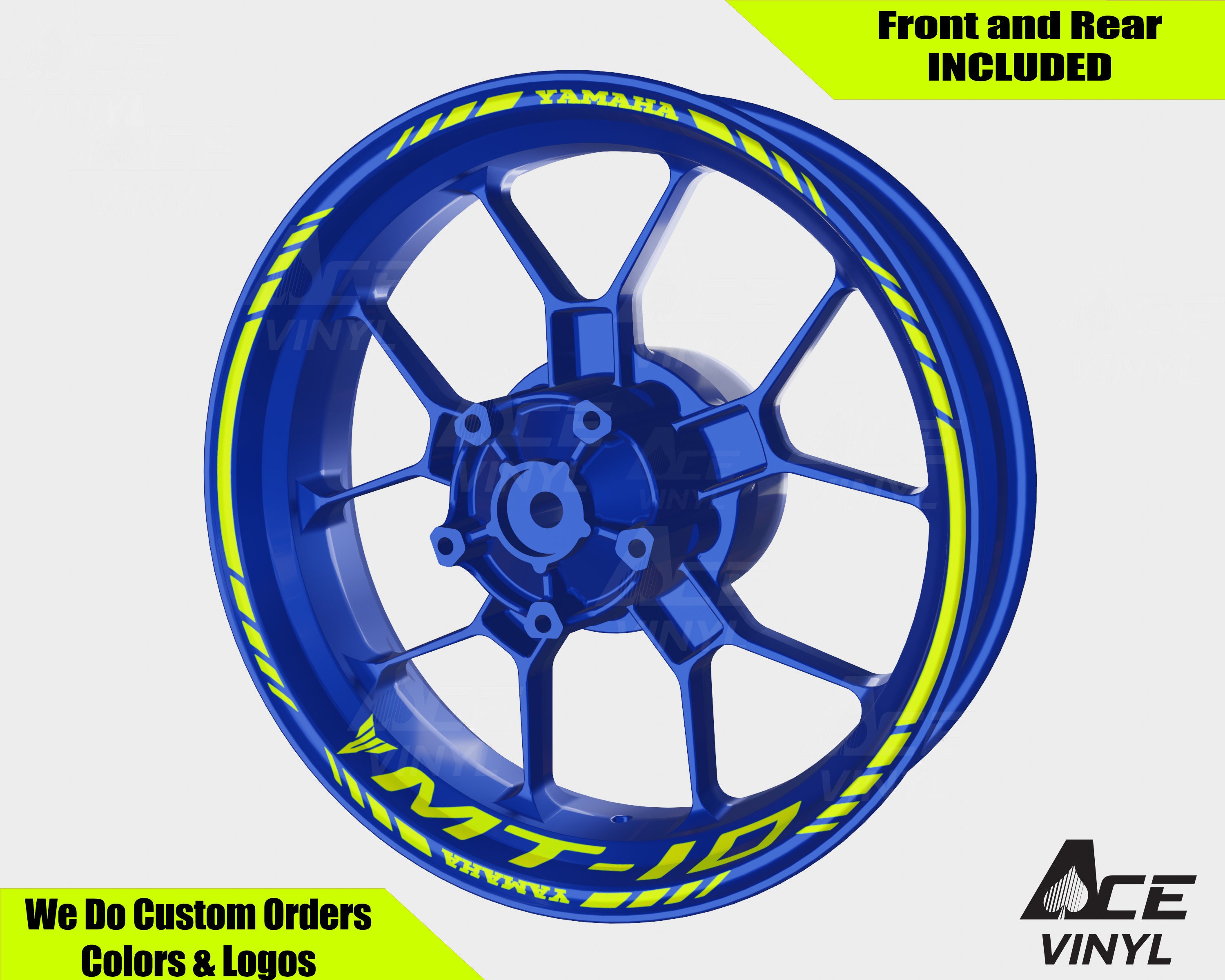 XJ6 Wheel Stickers - 