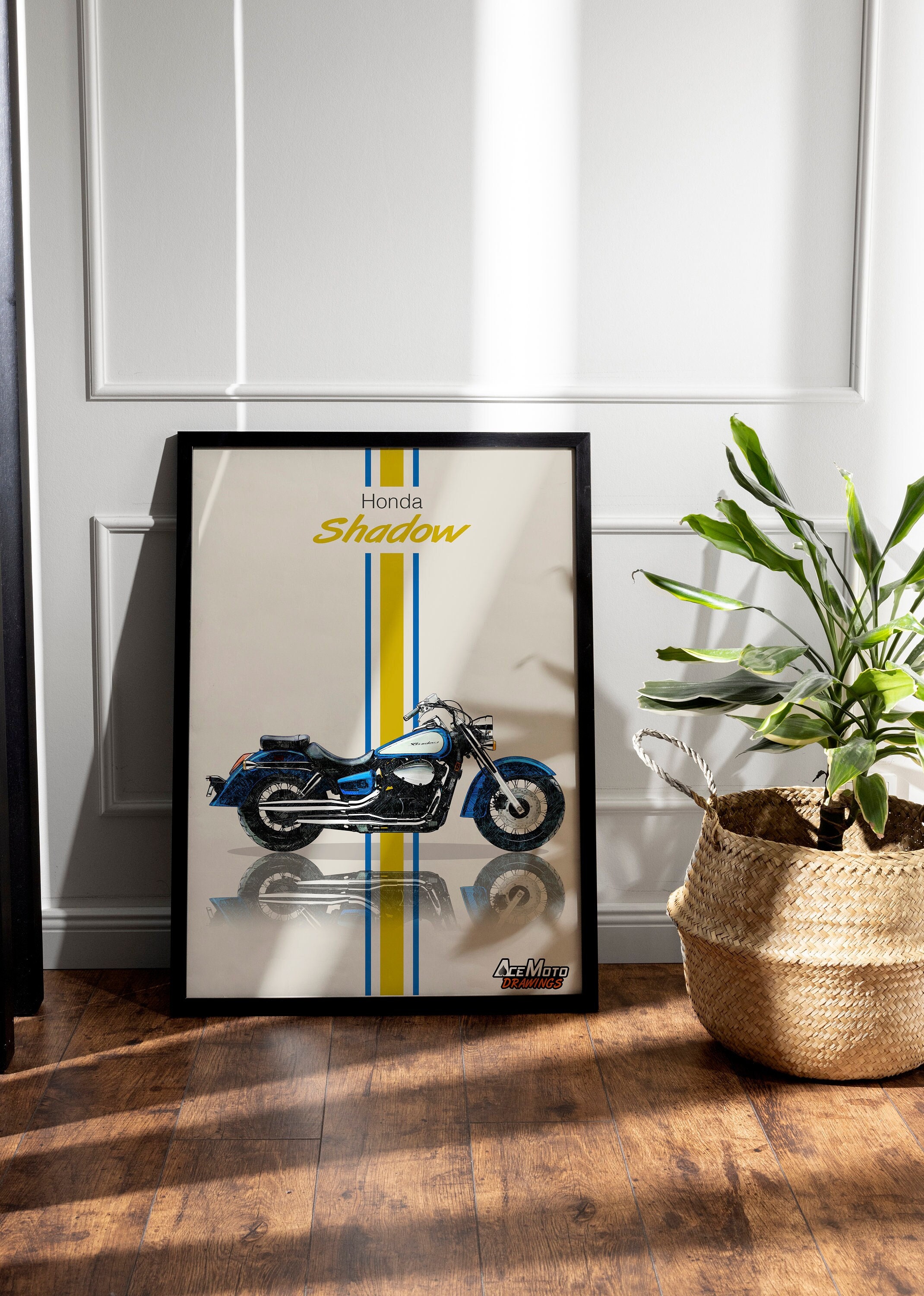 Honda Shadow Art - Etsy
