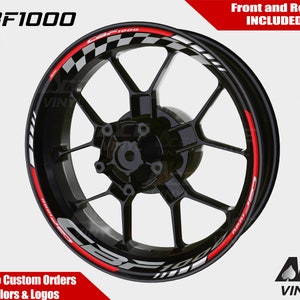 Honda CBF 1000 Wheel Decals Rim Stickers cbf1000  Rim Tape Set F Reflective Autoaufkleber Pegatinas Adesivi Reflective