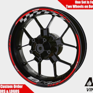 Suzuki B-King 1300 Wheel Decals Rim Stickers Rim Tape Set Reflective GSF GSXF GSX BKing 1300 Autoaufkleber Fluorescent Adesivi Graphics