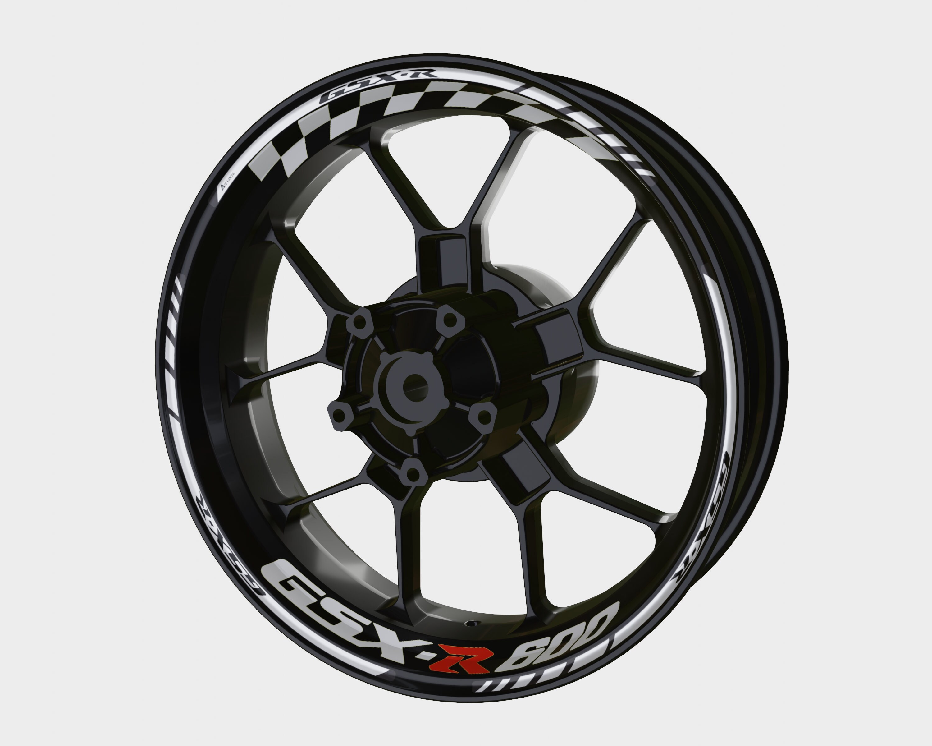 Suzuki GSXR600 Wheel Decals Rim Stickers GSXR Rim Tape Set Etsy