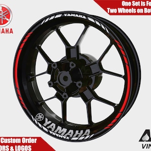 ヤマハ ホイール デカール リム ステッカー YZF R7 リム テープ セット R1 R6 R3 YZF600R MT 03 07 09 10 反射自動車用ステッカー