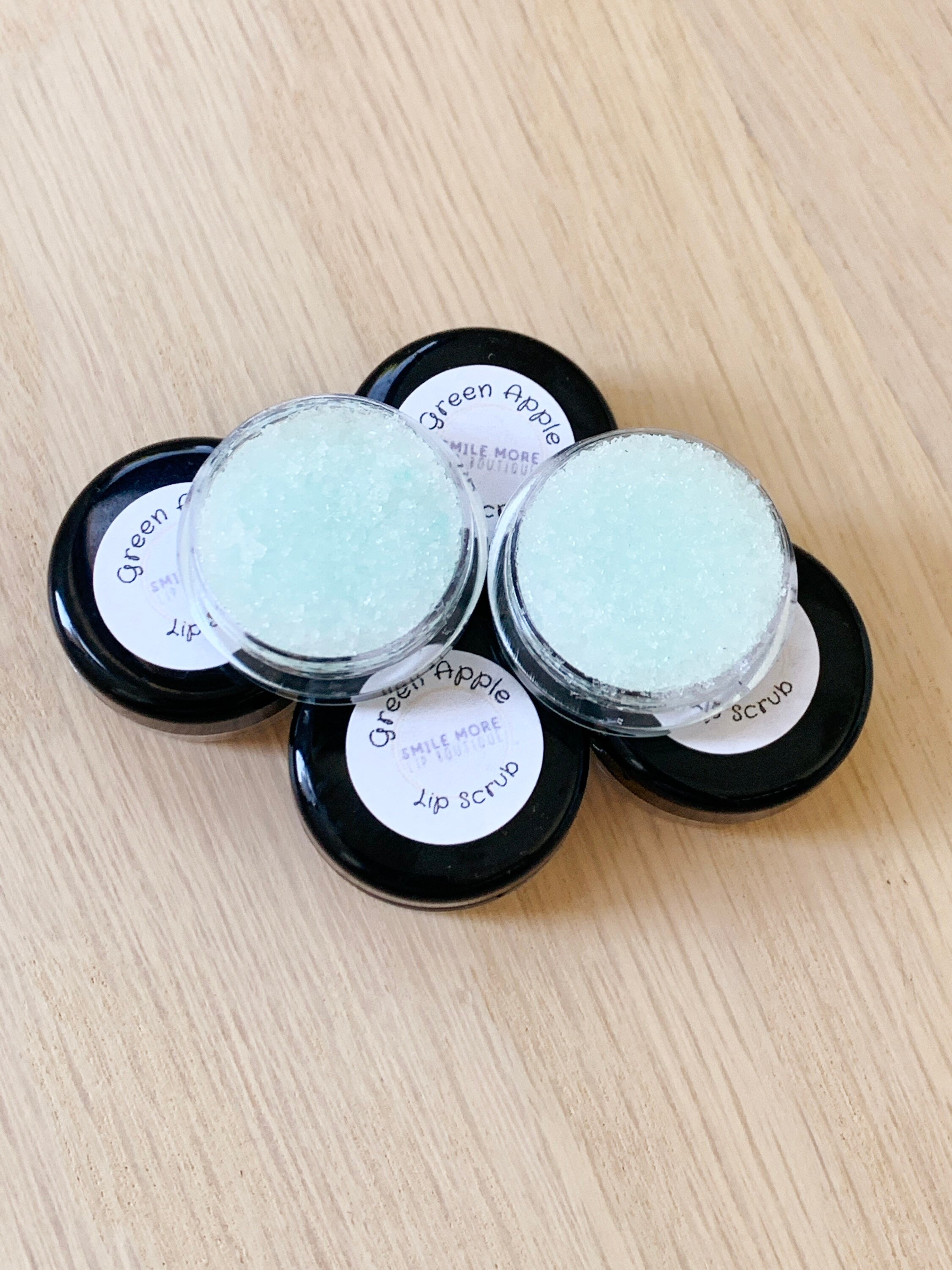 Green Apple Lip Scrub Lip Exfoliant Nourishing Lip Scrub Etsy UK