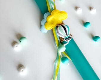 Greek Easter Lambada, Easter Candle, Pasxalini Lampada, Lampades, Lambatha, Easter, Handmade Candle, Pasxa Decor, Pasxalini, Orthodox Easter