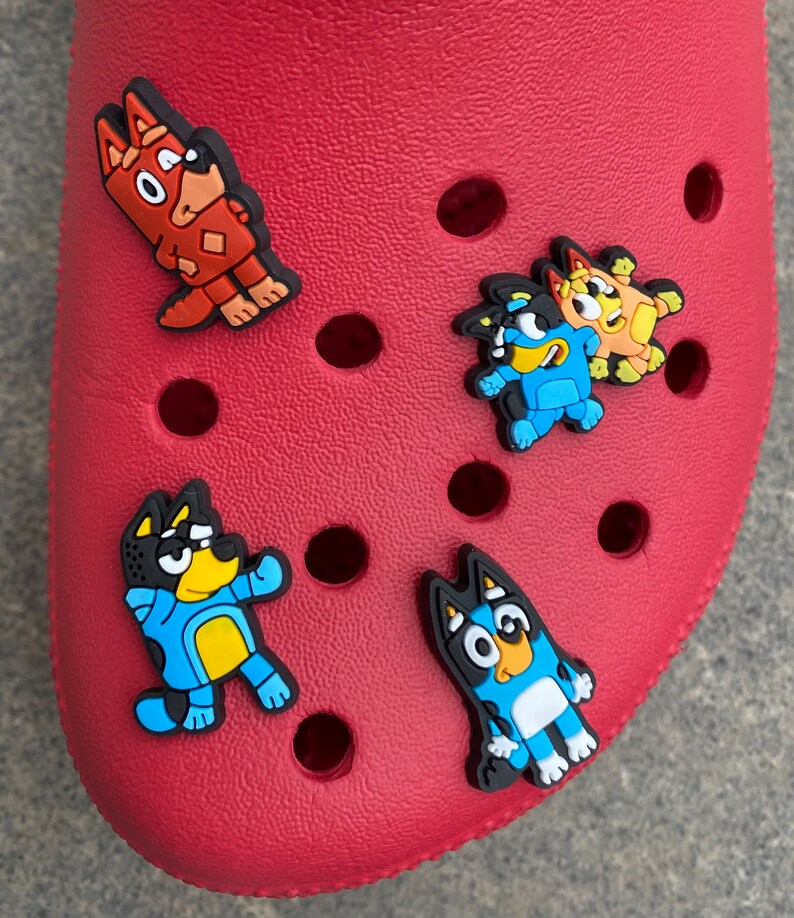 Bluey Croc Charms Etsy