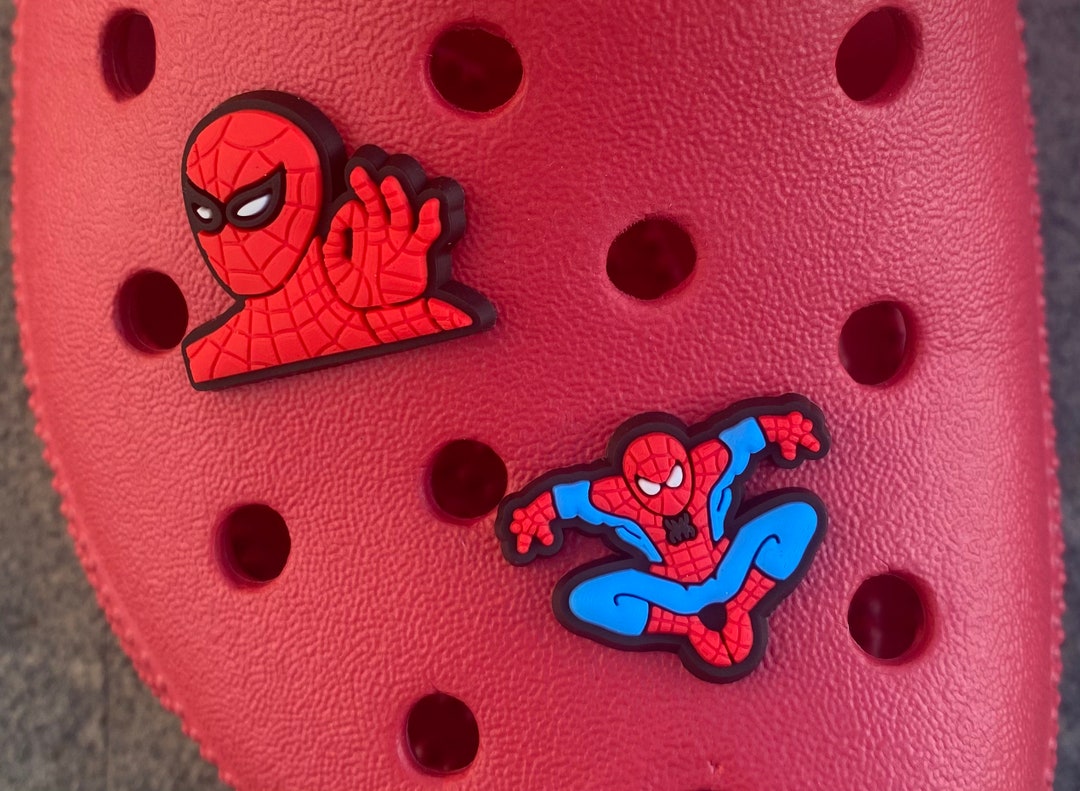 Spiderman Croc Charms - Etsy