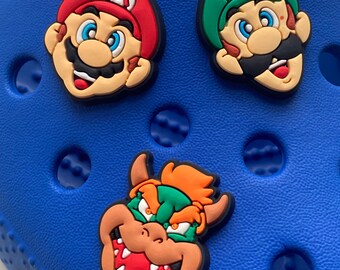 Super mario Croc charms