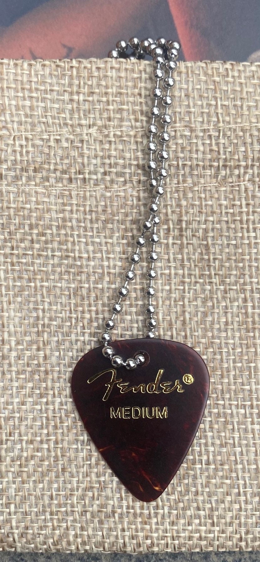 Eddie Munson Guitar Pick Necklace Etsy Ireland