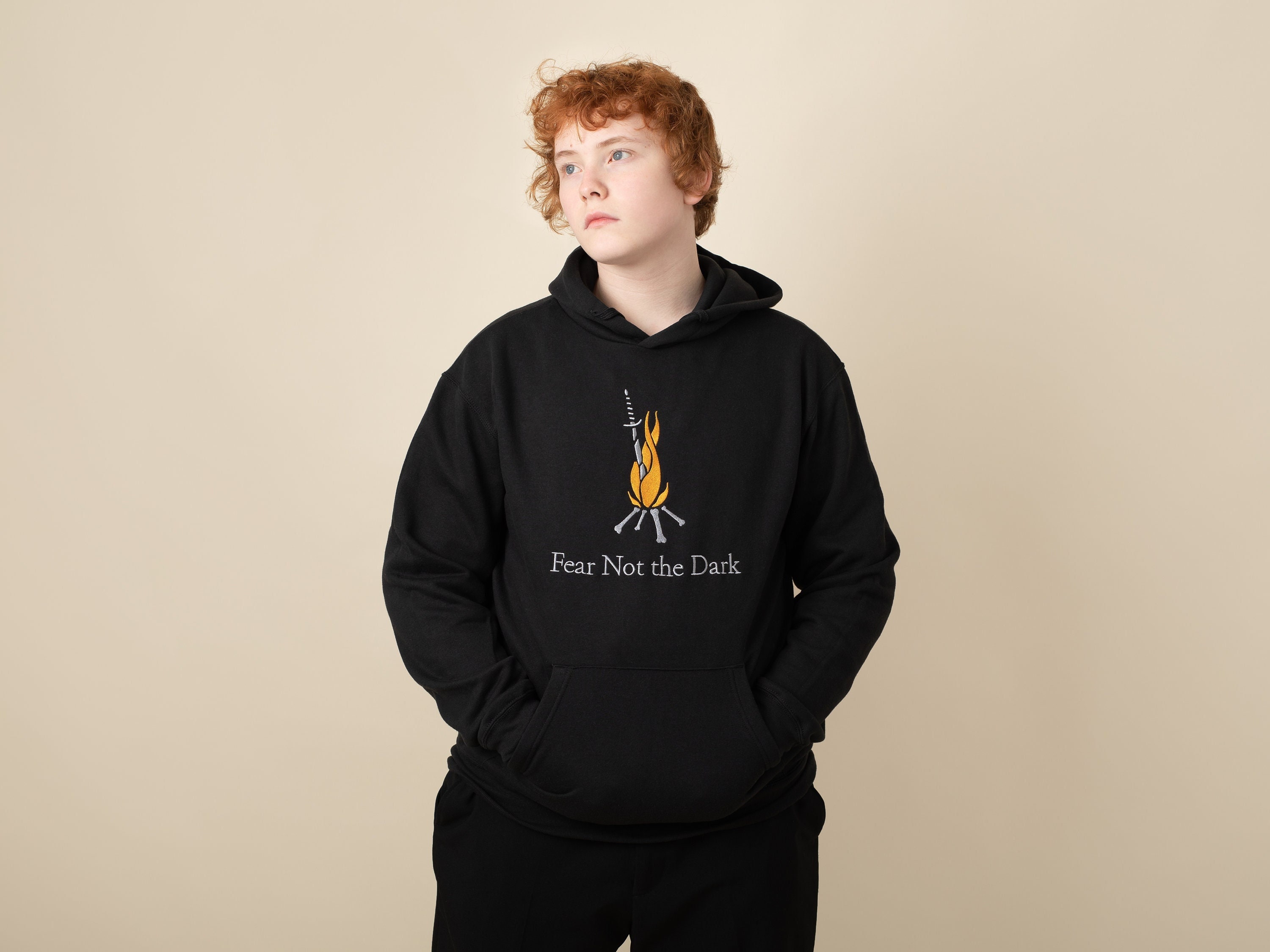 Fear of the dark hoodie hotsell