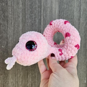 Serpiente de peluche de ganchillo, serpiente, serpiente amigurumi